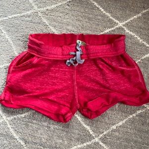 Honeydew Red Soft Shorts